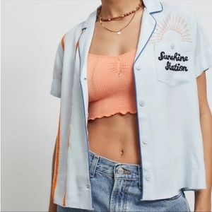 Sunshine Station button down top